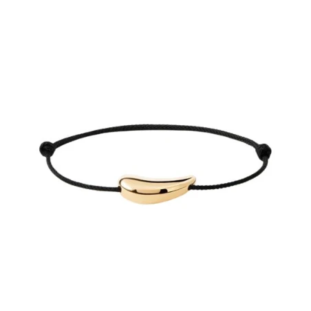 Pulsera PdPaola Orbit Cordón y Gota Plata Baño Oro PU01-937-U