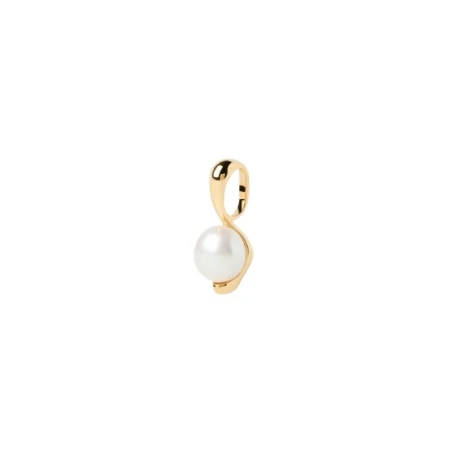 Colgante PdPaola Essential La Perla Plata Baño Oro PE01-114-U