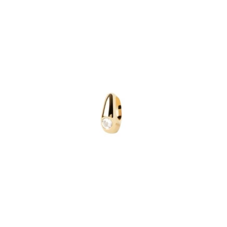 Colgante PdPaola La Perla Gota Plata Baño Oro PE01-121-U