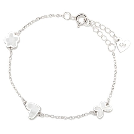 Pulsera Agatha Ruiz de la Prada Iconos Plata Baño Rodio 305ROS