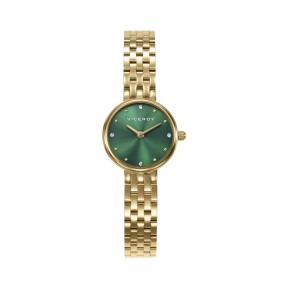 Reloj Viceroy Chic Dorado y Verde Analógico Mujer 41148-67