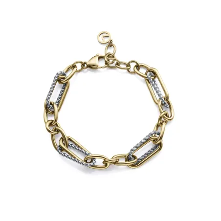 Pulsera Viceroy Fashion Eslabones Acero Baño Bicolor Mujer 14288P01019
