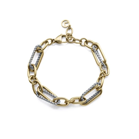 Pulsera Viceroy Fashion Eslabones Acero Baño Bicolor Mujer 14288P01019