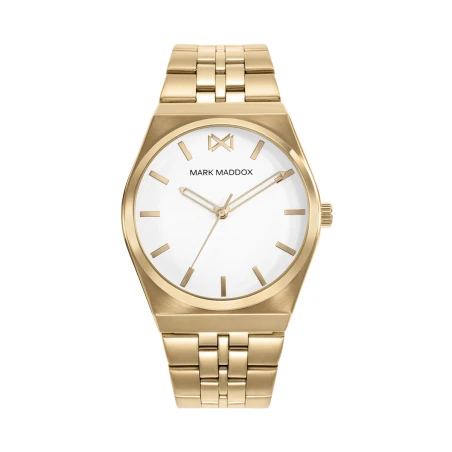 Reloj Mark Maddox Dorado y blanco Analógico Hombre HM0152-07