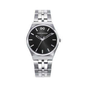 Reloj Mark Maddox Plateado y Negro Analógico Mujer MM0141-57