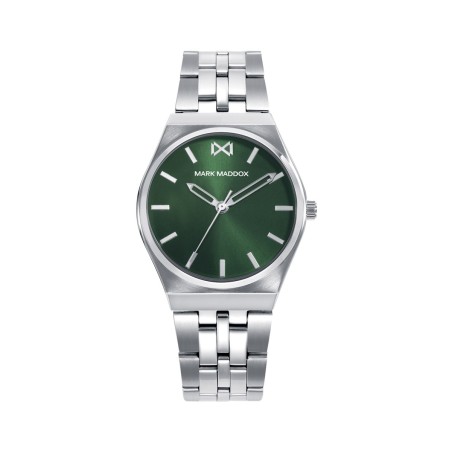 Reloj Mark Maddox Plateado y Verde Analógico Mujer MM0141-67