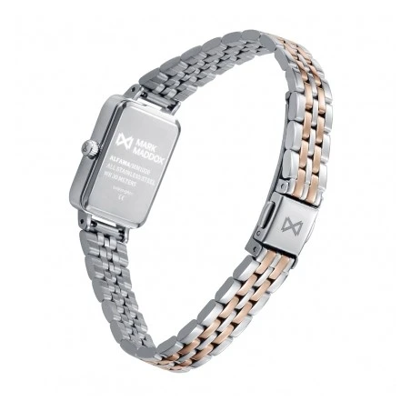 Reloj Mark Maddox Plateado y Rosado Analógico Mujer MM1026-77