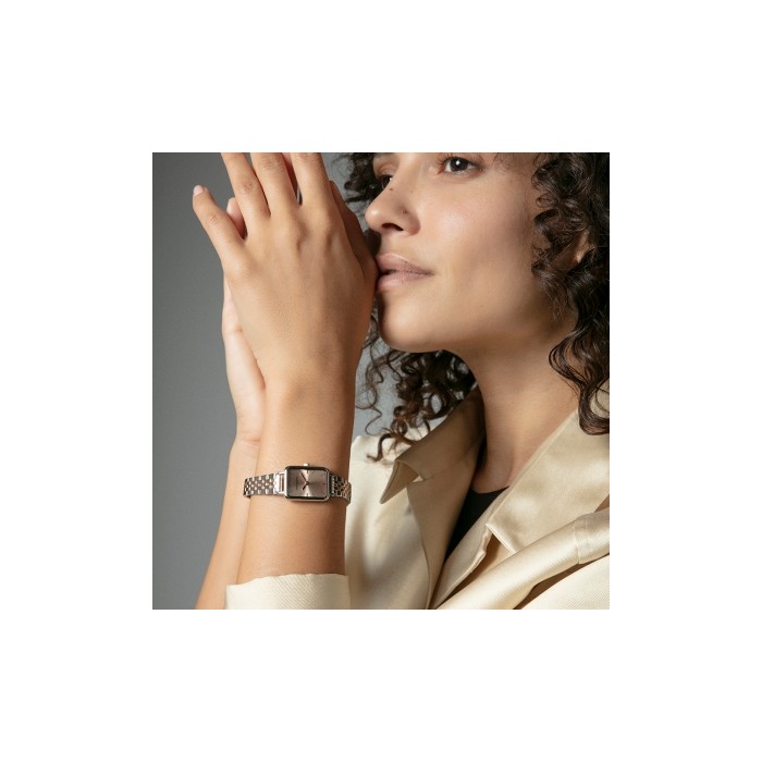 Reloj Mark Maddox Plateado y Rosado Analógico...