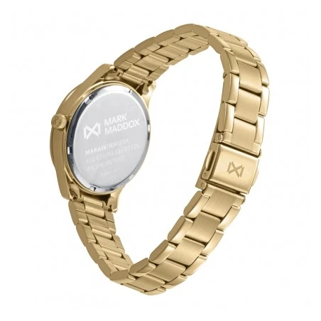 Reloj Mark Maddox Dorado Analógico Mujer MM1024-23