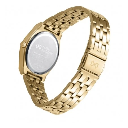 Reloj Mark Maddox Dorado y Blanco Analógico Mujer MM0141-07