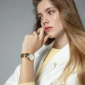 Reloj Mark Maddox Dorado y Blanco Analógico Mujer MM0141-07