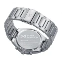 Reloj Mark Maddox Plateado y Azul Cronógrafo HM1021-35