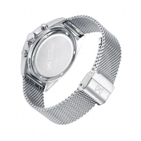 Reloj Mark Maddox Mission Plateado y Verde Multifunción Hombre HM0144-15