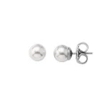 Pendientes Majorica Mujer Plata y Perla 9 mm 00325.01.2.000.701.1