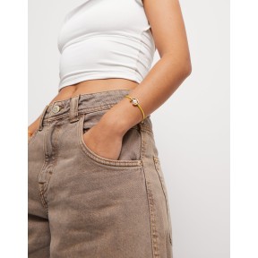 Pulsera UNOde50 Ser Diferente Hilo Amarillo, Baño Oro y... 2