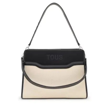 Bolso Shopper TOUS Audree Canvas Negro Mediano 2002287951