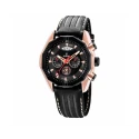 Reloj Festina Negro y Rosado Cronógrafo Hombre F16384/3