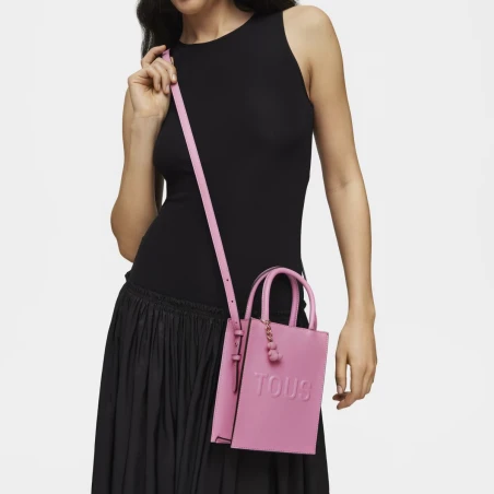 Mini Bolso Pop TOUS Brenda Rosa Oscuro 2002105913