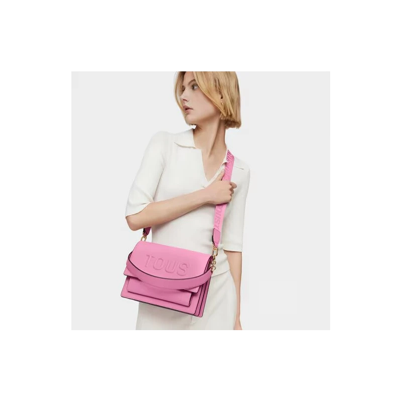 Bolso bandolera Audree TOUS Brenda Rosa Oscuro 2002104913