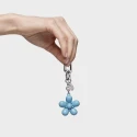 Llavero TOUS Puffed Daisy Flower Azul 2002286633