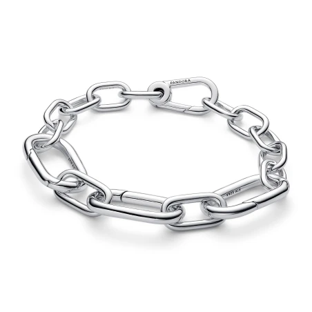 Pulsera Pandora Me Eslabones Link Pequeños Textura Plata 593854C00