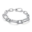 Pulsera Pandora Me Eslabones Link Pequeños Textura Plata 593854C00