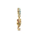 Charm Colgante Pandora Caballito de Mar Baño Oro 763895C01