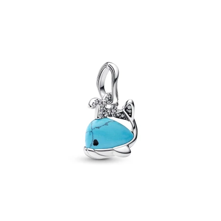 Charm Colgante Pandora Ballena Color Turquesa 793822C01