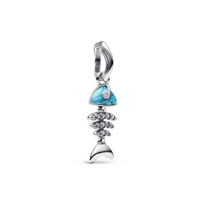 Charm Colgante Pandora Espina Pez Color Turquesa 793894C01