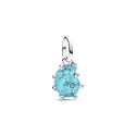 Charm Colgante Pandora Caracola Cristal Murano Azul 793900C01