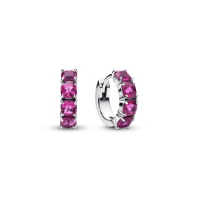 Pendientes Pandora Aro Rosa 293851C02