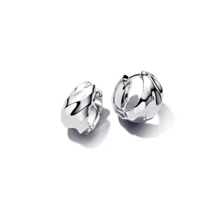 Pendientes Pandora Essence Aros Ondulados Plata 293874C00