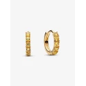 Pendientes Pandora Abrazo Amarillo 263849C01