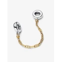 Cadena de Seguridad Pandora Alargada Bicolor 763904C00