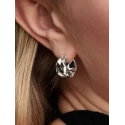 Pendientes Pandora Essence Aros Ondulados Plata 293874C00