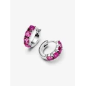 Pendientes Pandora Aro Rosa 293851C02