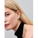 Pendientes Pandora Aro Azul Claro 293851C01