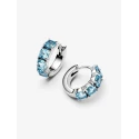 Pendientes Pandora Aro Azul Claro 293851C01