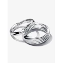 Anillo Doble Pandora Entrelazado Plata 193890C00