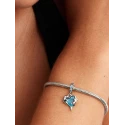 Charm Colgante Pandora Delfines Cristal Murano Azul 793924C01