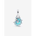 Charm Colgante Pandora Caracola Cristal Murano Azul 793900C01