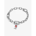 Charm Mini Colgante Pandora Pez Koi Cristal Murano Rojo 793863C01