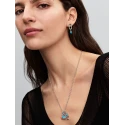 Charm Mini Colgante Pandora Me Corazón Turquesa Plata 793827C01