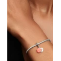 Charm Colgante Doble Pandora Concha Color Coral 793821C01