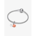 Charm Colgante Doble Pandora Concha Color Coral 793821C01