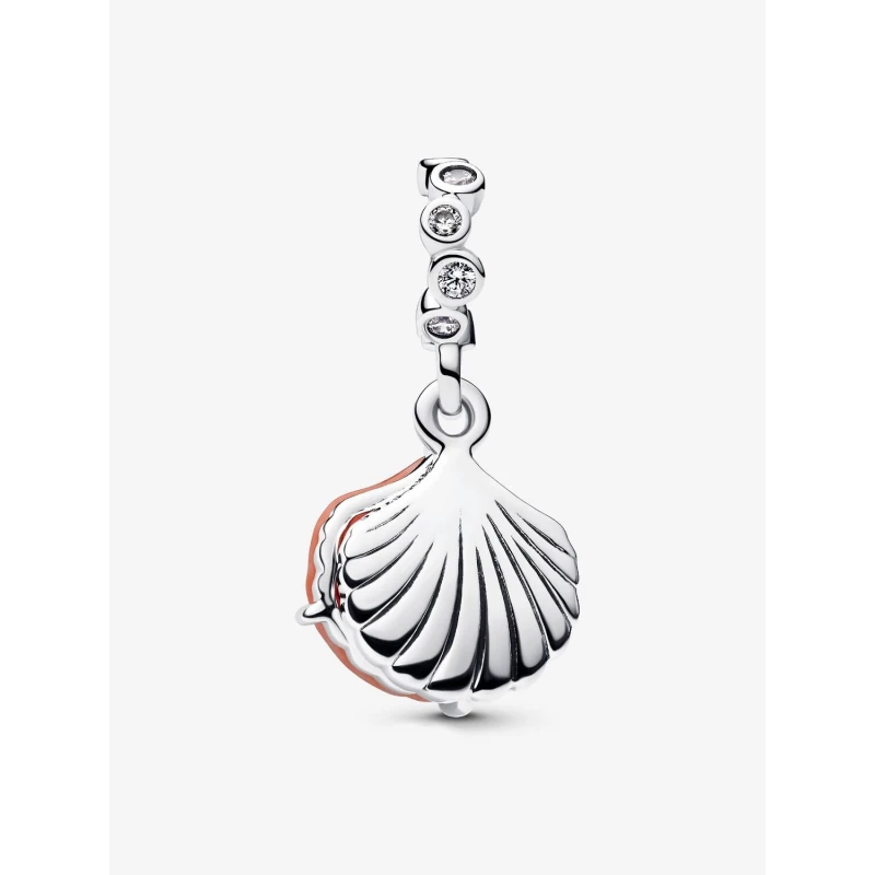 Charm Colgante Doble Pandora Concha Color Coral 793821C01