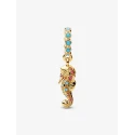 Charm Colgante Pandora Caballito de Mar Baño Oro 763895C01