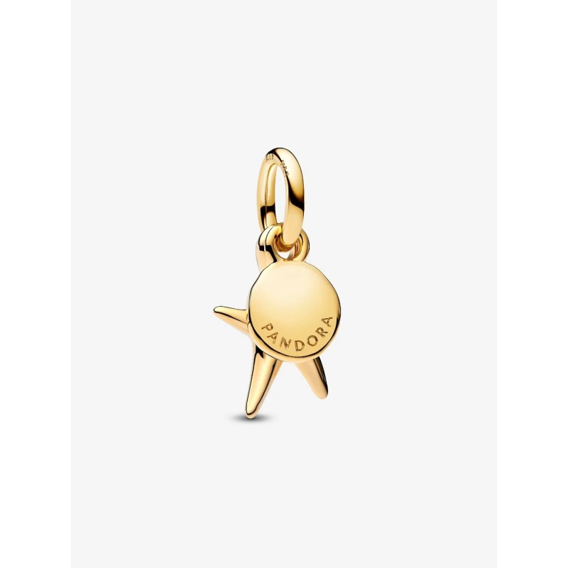 Charm Colgante Doble Estrella de Mar Baño Oro 763892C01