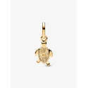 Charm Mini Colgante Pandora Me Tortuga Verde 763823C01