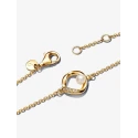 Pulsera Pandora Círculo Forma Orgánica y Perla 563830C01
